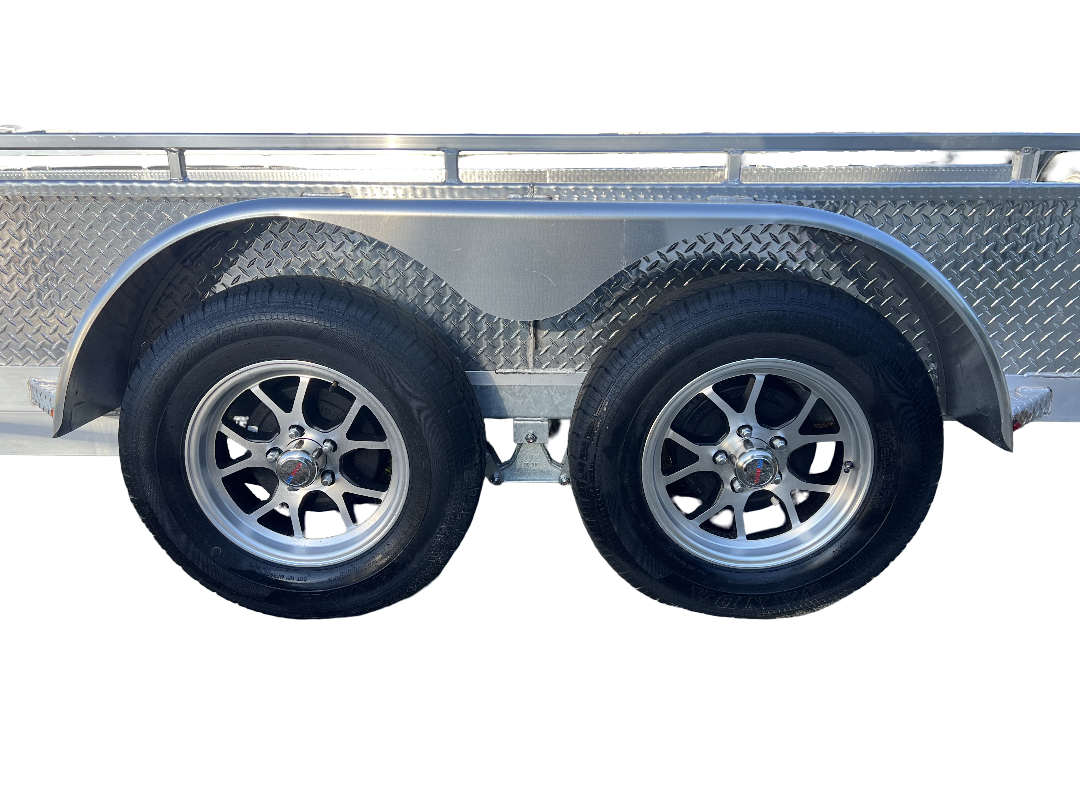 7x16 ENBECK Aluminum Utility Trailer