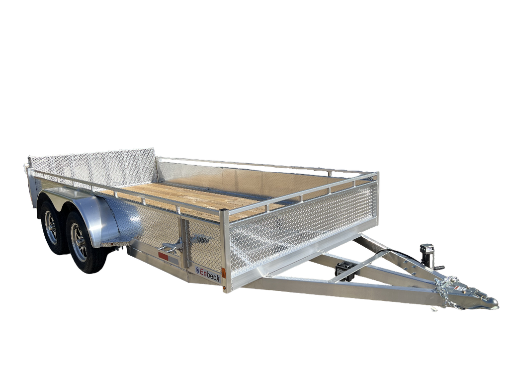 7x14 ENBECK Aluminum Utility Trailer