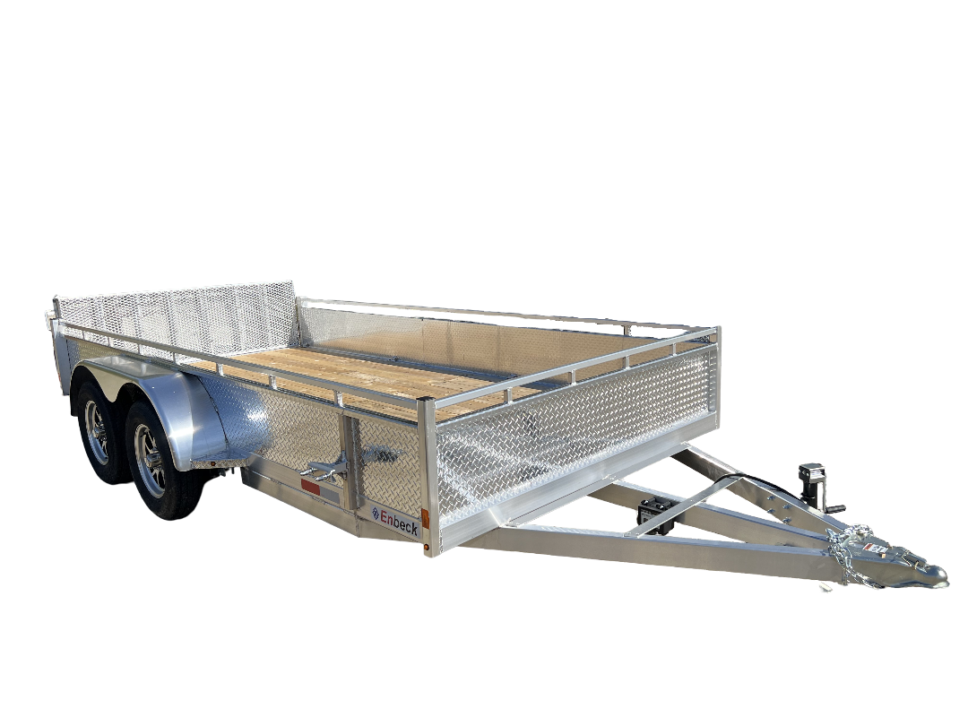 7x14 ENBECK Aluminum Utility Trailer