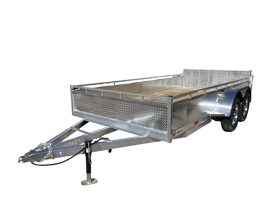 7x14 ENBECK Aluminum Utility Trailer