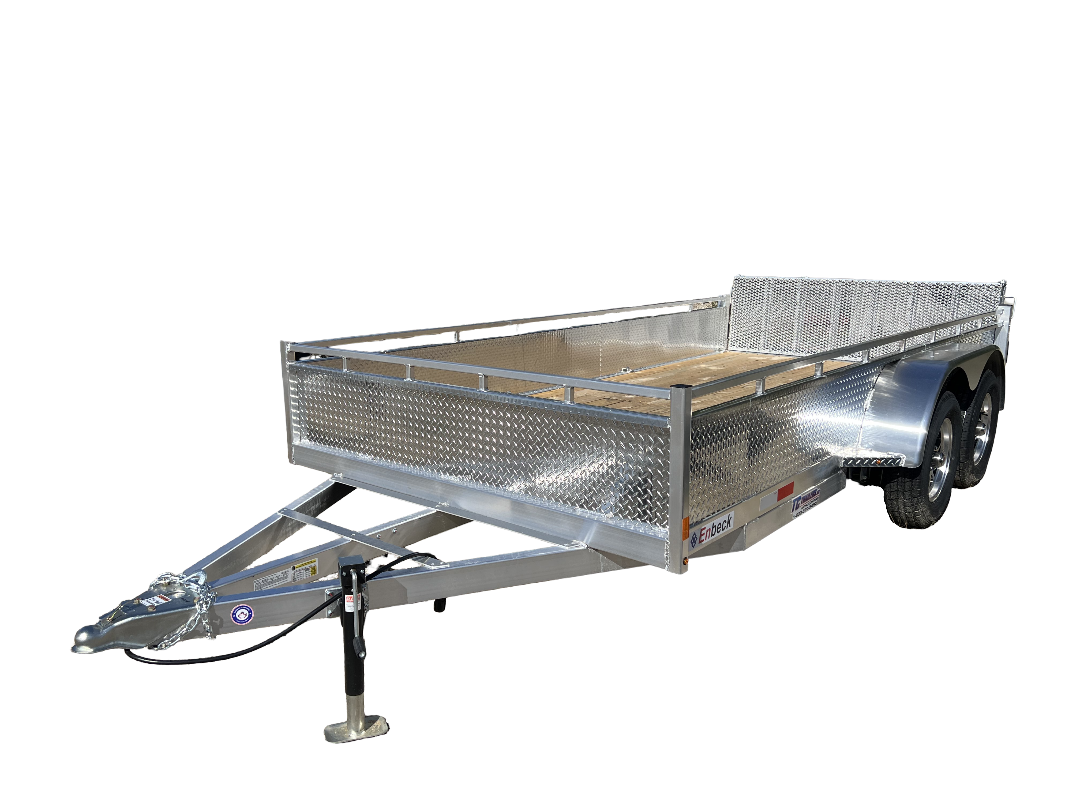 7x14 ENBECK Aluminum Utility Trailer