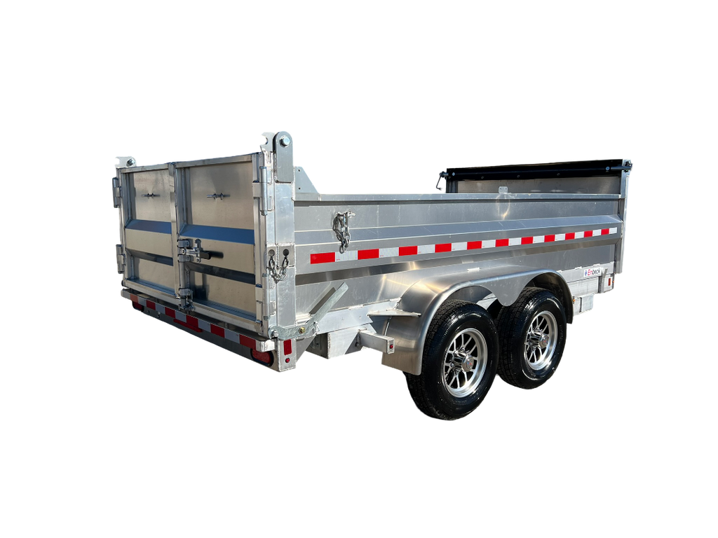 6x12 ENBECK 5 TON ALUMINUM DUMP TRAILER