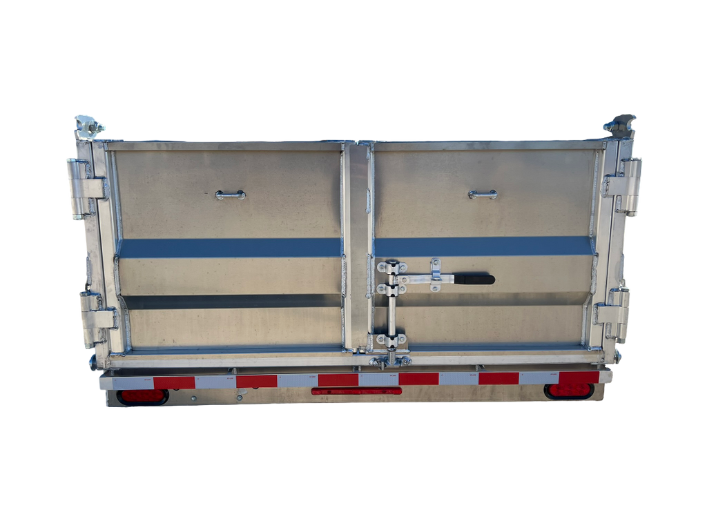 6x12 ENBECK 5 TON ALUMINUM DUMP TRAILER
