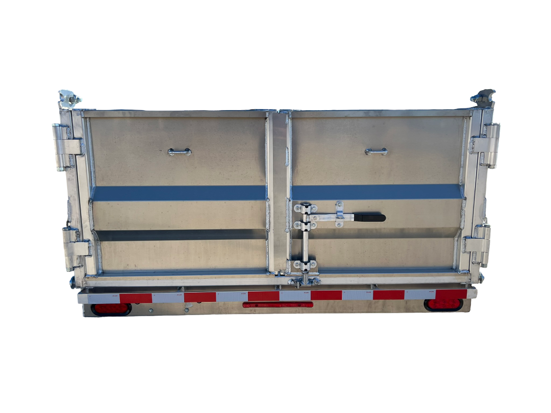 6x12 ENBECK 5 TON ALUMINUM DUMP TRAILER