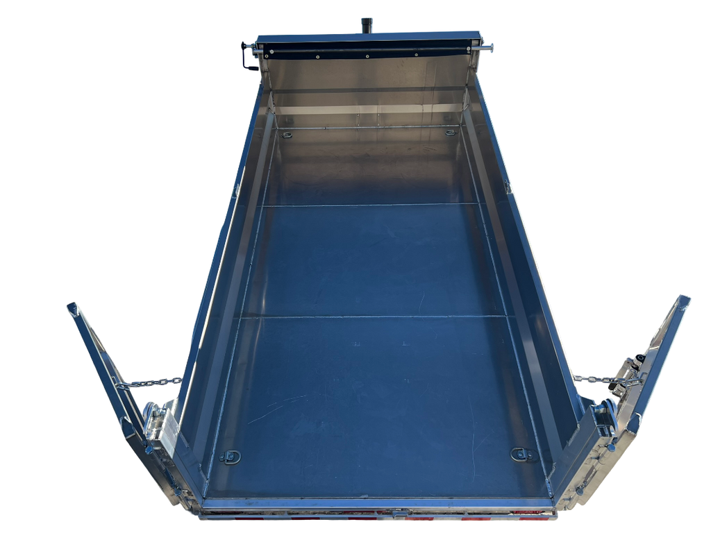 6x12 ENBECK 5 TON ALUMINUM DUMP TRAILER