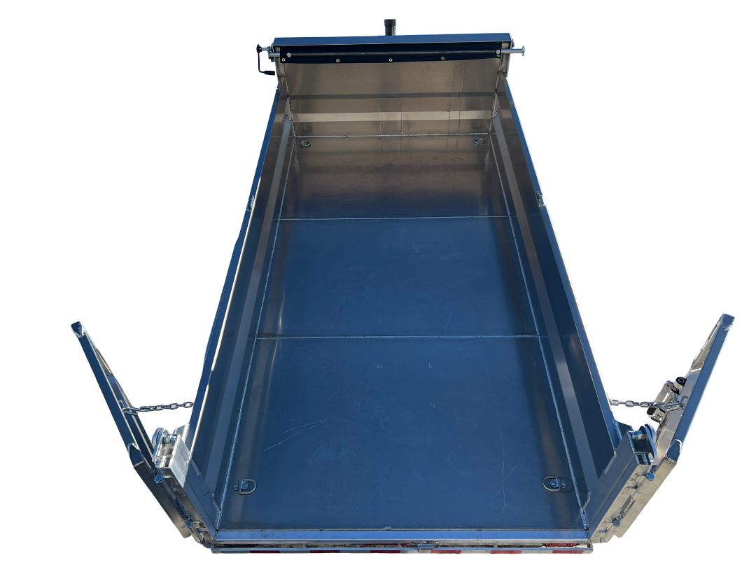 6x12 ENBECK 5 TON ALUMINUM DUMP TRAILER
