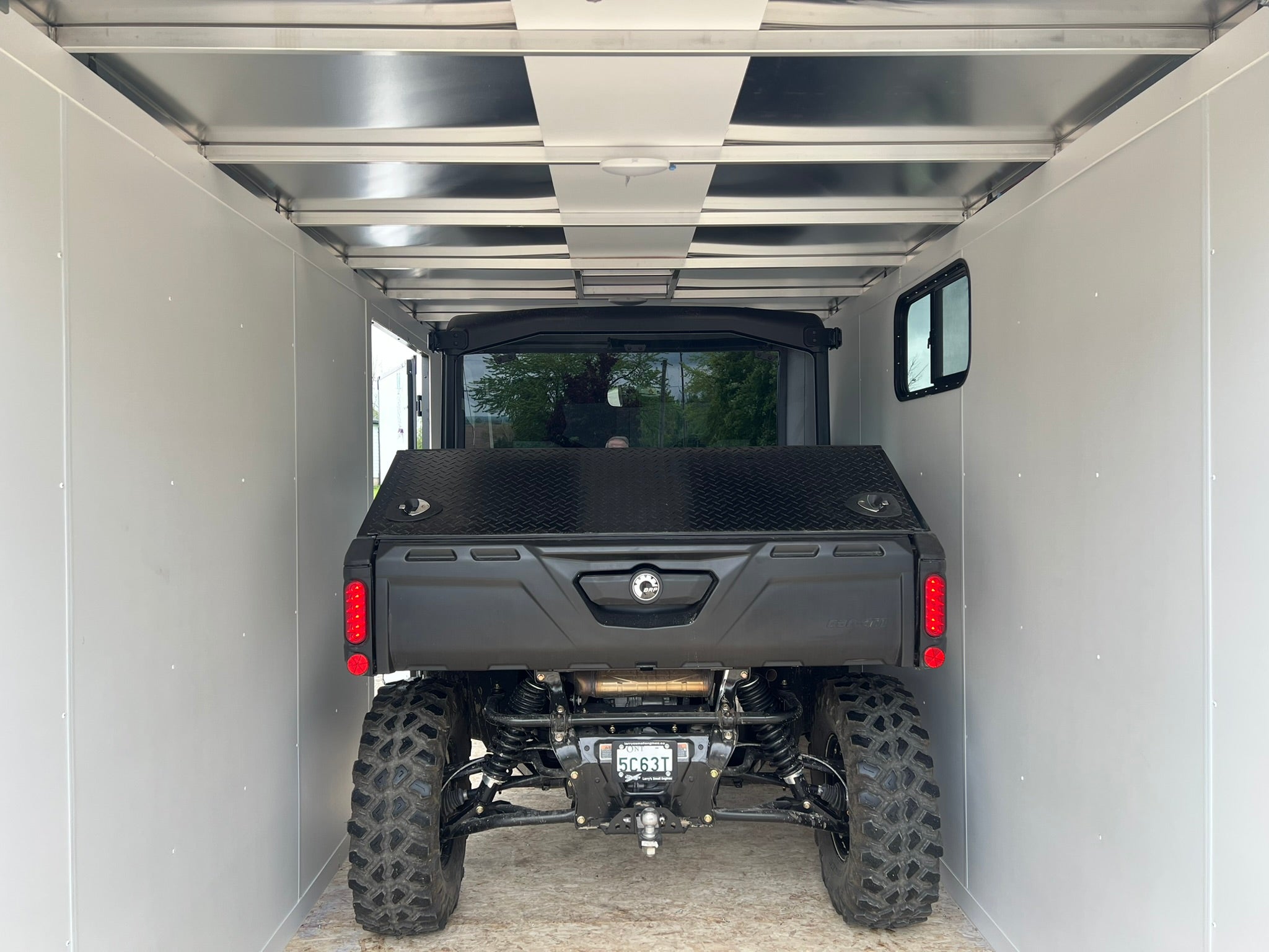 7x14 Enclosed Discovery Aluminum Cargo Trailer SXS