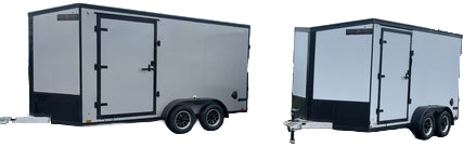 7x14 Enclosed Discovery Aluminum Cargo Trailer SXS