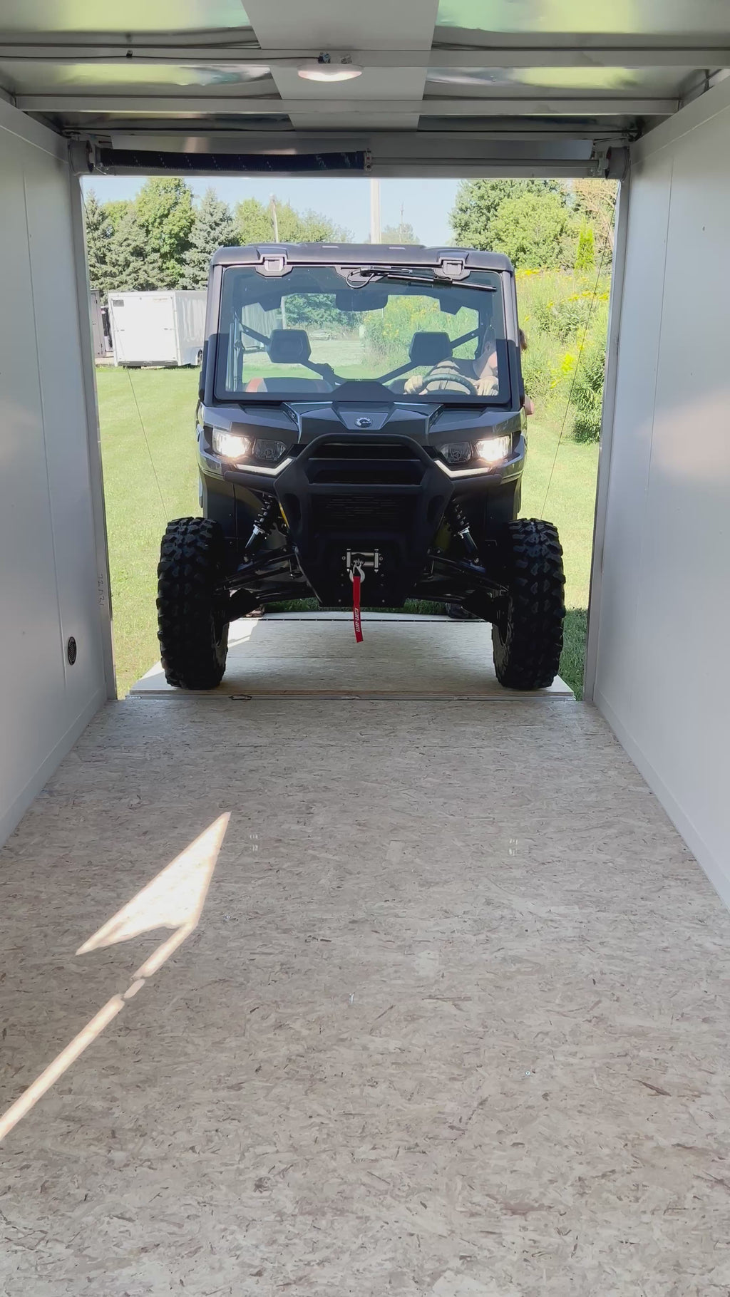 7x14 Enclosed Discovery Aluminum Cargo Trailer SXS